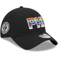Men's New Era Black Philadelphia Union Pride 9TWENTY Adjustable Hat