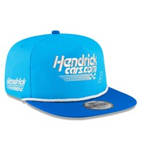 Men's New Era Light Blue/Royal Kyle Larson HendrickCars.com Golfer Snapback Hat