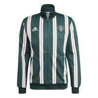 Men's adidas Green Manchester United Lifestyle Full-Zip Track Top