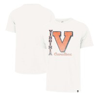 Men's '47 Cream Virginia Cavaliers Phase Out Franklin T-Shirt