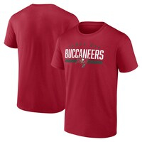 Men's Fanatics Branded Red Tampa Bay Buccaneers Arc and Pill T-Shirt