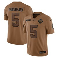 Men's Nike Kayvon Thibodeaux Brown New York Giants 2023 Salute To Service Limited Jersey