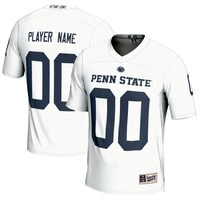 Men's GameDay Greats White Penn State Nittany Lions NIL Pick-A-Player Football Jersey