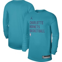 Unisex Jordan Brand Teal Charlotte Hornets 2023/24 Legend On-Court Practice Long Sleeve T-Shirt
