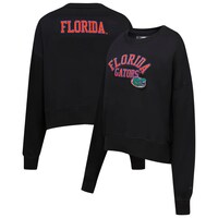 Women's Black Florida Gators Classic 3-Hit Pullover Sweatshirt