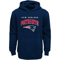 Youth Navy New England Patriots Stadium Classic Pullover Hoodie