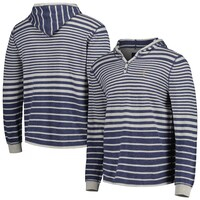 Men's johnnie-O Navy/White THE PLAYERS Goodall Henley Pullover Hoodie
