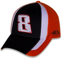 Men's Richard Childress Racing Team Collection Black/White Kyle Busch Restart Adjustable Hat