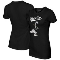 Women's Tiny Turnip Black Chicago White Sox Bronto T-Shirt
