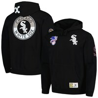 Men's Mitchell & Ness Black Chicago White Sox City Collection Pullover Hoodie