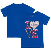 Infant Tiny Turnip Royal Texas Rangers Baseball Love T-Shirt
