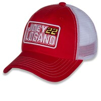 Women's Team Penske Red/White Joey Logano Name & Number Patch Adjustable Hat