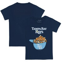Infant Tiny Turnip Navy Tampa Bay Rays Nacho Helmet T-Shirt