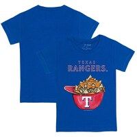 Infant Tiny Turnip Royal Texas Rangers Nacho Helmet T-Shirt