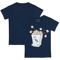 Infant Tiny Turnip Navy Tampa Bay Rays Popcorn T-Shirt