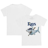 Infant Tiny Turnip White Tampa Bay Rays Shark Team T-Shirt