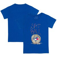 Infant Tiny Turnip Royal Toronto Blue Jays Spit Ball T-Shirt