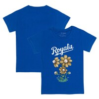 Toddler Tiny Turnip Royal Kansas City Royals Blooming Baseballs T-Shirt