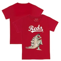 Toddler Tiny Turnip Red Cincinnati Reds Stega T-Shirt