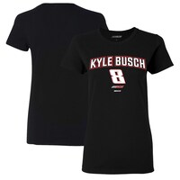 Women's Richard Childress Racing Team Collection Black Kyle Busch Rival T-Shirt