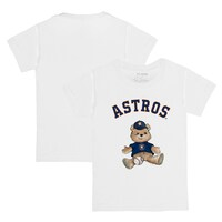 Youth Tiny Turnip White Houston Astros Teddy Boy T-Shirt