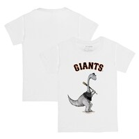Youth Tiny Turnip White San Francisco Giants Bronto Logo T-Shirt
