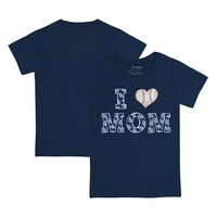 Youth Tiny Turnip Navy Tampa Bay Rays I Love Mom T-Shirt