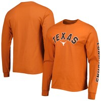 Men's Texas Longhorns Texas Orange Wordmark Long Sleeve T-Shirt