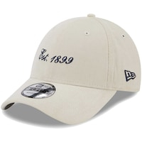Men's New Era Tan AC Milan Needle Corduroy 9FORTY Adjustable Hat