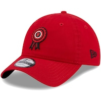 Men's New Era Red Manchester United Pennant 9TWENTY Adjustable Hat