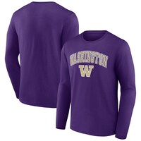 Men's Fanatics Branded Purple Washington Huskies Campus Long Sleeve T-Shirt