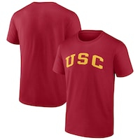 Men's Fanatics Branded Cardinal USC Trojans Basic Arch T-Shirt