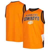Youth Orange Oklahoma State Cowboys V-Neck Tank Top