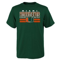 Youth Green Miami Hurricanes T-Shirt