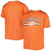 Youth Orange Oklahoma State Cowboys Melange T-Shirt