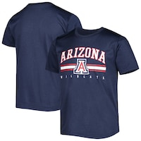 Youth Navy Arizona Wildcats Melange T-Shirt