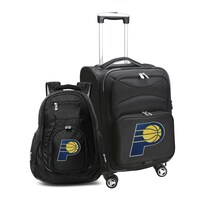 MOJO Black Indiana Pacers Softside Carry-On & Backpack Set