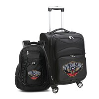 MOJO Black New Orleans Pelicans Softside Carry-On & Backpack Set