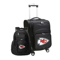MOJO Black Kansas City Chiefs Softside Carry-On & Backpack Set