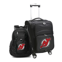 MOJO Black New Jersey Devils Softside Carry-On & Backpack Set