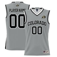 Youth GameDay Greats  Gray Colorado Buffaloes NIL Pick-A-Player Lightweight Basketball Jersey