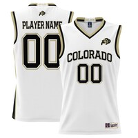 Youth GameDay Greats  White Colorado Buffaloes NIL Pick-A-Player Lightweight Basketball Jersey
