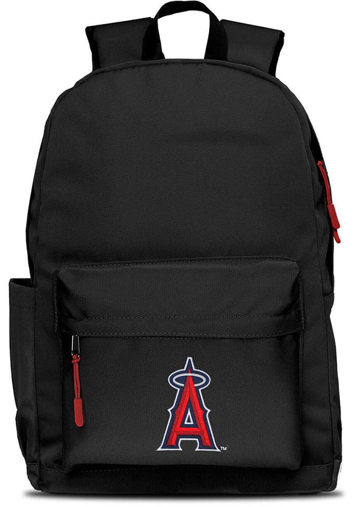 Mojo Los Angeles Angels Black Campus Laptop Backpack, Black, Size NA