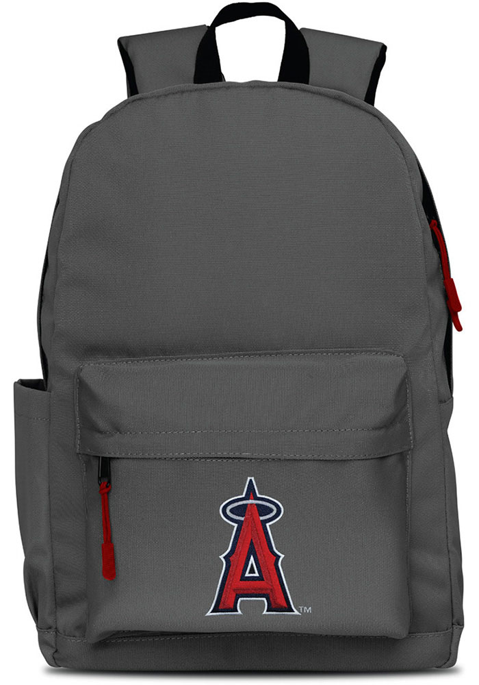 Mojo Los Angeles Angels Grey Campus Laptop Backpack, Grey, Size NA