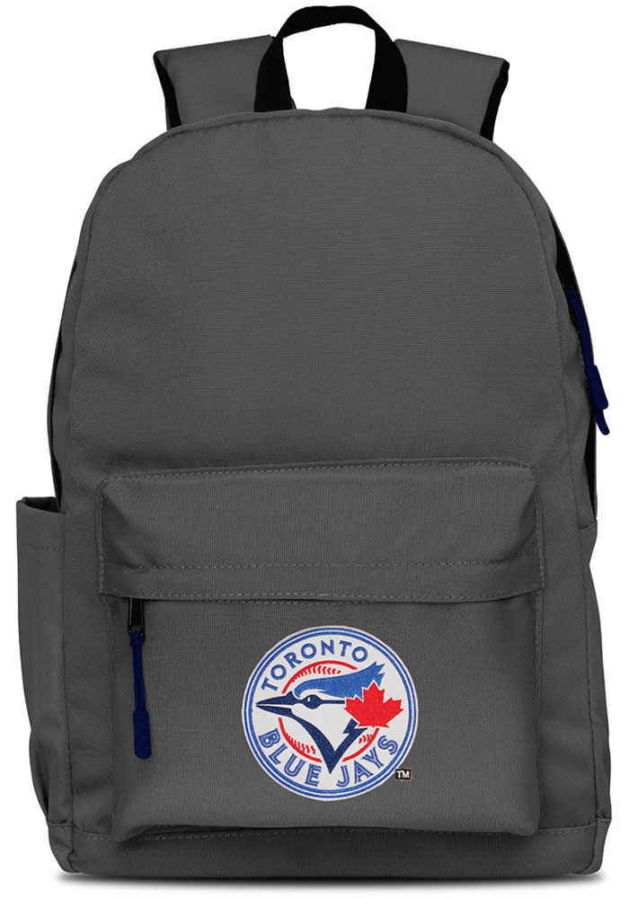 Mojo Toronto Blue Jays Grey Campus Laptop Backpack, Grey, Size NA