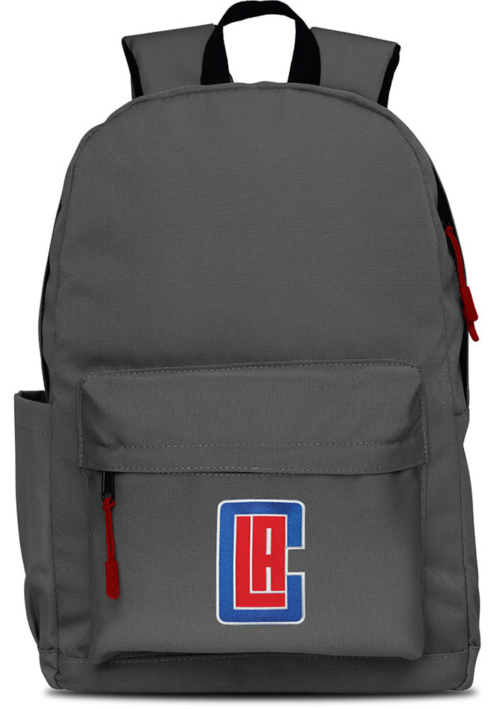 Mojo Los Angeles Clippers Grey Campus Laptop Backpack, Grey, Size NA
