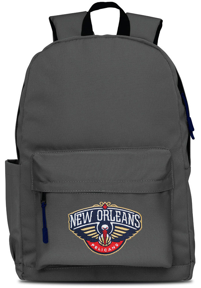 Mojo New Orleans Pelicans Grey Campus Laptop Backpack, Grey, Size NA