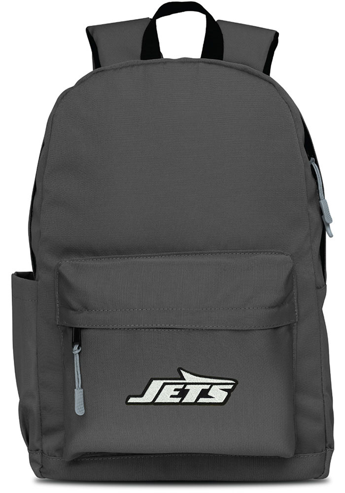 Mojo New York Jets Grey Campus Laptop Backpack, Grey, Size NA