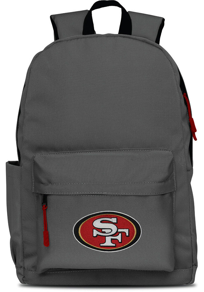 Mojo San Francisco 49ers Grey Campus Laptop Backpack, Grey, Size NA