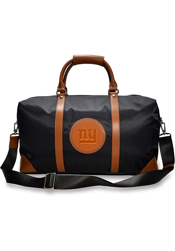 New York Giants Black Debossed Duffel Luggage, Black, Size NA
